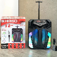 Loa Kéo Di Động Karaoke KIMISO QS-1214 (Bass 12, 1 Micro có dây)