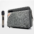 Loa Karaoke Xách Tay Cao Cấp SALON S600 – Công Xuất 40W, Kèm Micro Chống Hú
