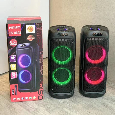 Loa Bluetooth Karaoke KIMISO QS-8603 (Bass đôi 6.5x2, 1 Micro không dây)