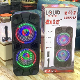 Loa Kéo Di Động LOUD SZ-SX212 (Bass đôi 12x2, 1 Micro không dây)