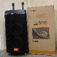 Loa Kéo Di Động NBZ W-8618 (Bass đôi 8x2, 2 Micro không dây)