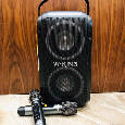 LOA BLUETOOTH W-KING T9 II  T9 Hai Micro (Kèm 2 Micro không dây)