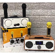 Loa Bluetooth Karaoke KEI K06 (Kèm 2 micro không dây)