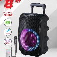 Loa Kéo Di Động Karaoke KIMISO QS-2812 (Bass 8, 1 Micro có dây)