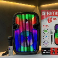 Loa Di Động Karaoke KIMISO QS-850 (Bass 8, 1 Micro có dây)