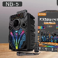 Loa Di Động Karaoke NB-5 (Bass 8, 1 Micro có dây)