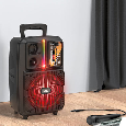 Loa Di Động Karaoke HOCO BS37  (Bass 8, 1 Micro có dây)
