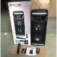 LOA BLUETOOTH KARAOKE DYNASONIC TMS-606 (Bass đôi 6.5x2, 1 Micro không dây) 