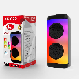 LOA BLUETOOTH KARAOKE KIMISO QS-2409 (Bass đôi 4x2, 1 Micro có dây)