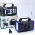 LOA BLUETOOTH P418 (Đèn Pin LED, Pin năng lượng mặt trời)