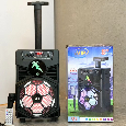 LOA BLUETOOTH KARAOKE Q8 (BASS 8, 1 MICRO CÓ DÂY)