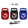 LOA BLUETOOTH KARAOKE HL-303 (Kèm 1 Micro Có Dây)