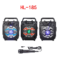 LOA BLUETOOTH KARAOKE HL-185 (Kèm 1 Micro Có Dây)