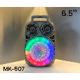 LOA BLUETOOTH KARAOKE MK-607 (Bass 6.5, Kèm 1 Micro Có Dây)