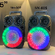 LOA BLUETOOTH KARAOKE MK-605 (Bass 6.5, Kèm 1 Micro Có Dây)