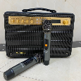Loa Bluetooth Karaoke W-King K6S (100W, Kèm 2 Micro Không Dây)