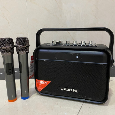 Loa Bluetooth Karaoke aiwalw K3 (Kèm 2 Micro Không Dây)