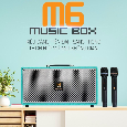Loa Bluetooth Karaoke BESTSOUND M6 (Kèm 2 Micro Không Dây)