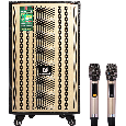 Loa Kéo Di Động Karaoke Nanomax SK-12X2 (Bass 30cm, 2 Micro)