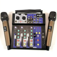 Mixer Yamaha Pro-4 (Kèm 2 Mic Không Dây)