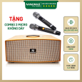 Loa Karaoke Xách Tay Nanomax X-230 Bluetooth 2 Bass 20cm 650w
