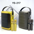 LOA BLUETOOTH KARAOKE SU-YOSD YS-217 (Kèm 2 Micro không dây)