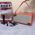 Loa Karaoke Xách Tay KIMISO QS-4510 (Bass đôi 4.5x2, 1 Micro có dây)