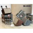 Loa Bluetooth Karaoke QiXi SK-2035 (Kèm 2 Micro Không Dây)