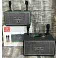 Loa Bluetooth POL.Z P08 (Bass 25cm, Kèm 2 Micro Không Dây)
