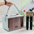 Loa Bluetooth BOOMS BASS M4201+ (Kèm 2 Micro Không Dây)