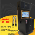 Loa Kéo Di Động GVA SB - 868 (Màn hình android 21, 2 Micro, 300W)