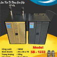 Loa Kéo Di Động GVA SB - 1233 (Bass 30cm, 2 Micro)