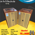 Loa Kéo Di Động GVA SB - 1839 Vân Gỗ (Bass 50cm, 2 Micro)