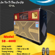 Loa Kéo Di Động GVA SB - 4000 (Bass 40cm x2, 2 Micro)