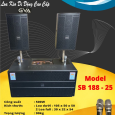 Loa Kéo Di Động Cao Cấp GVA SB 188 - 25 (500W, 2 Micro)
