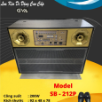 Loa Kéo Di Động GVA SB - 212P (Bass 30cm x2, 2 Micro)
