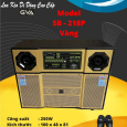 Loa Kéo Di Động GVA SB - 218P Vàng (Bass 40cm x2, 2 Micro)