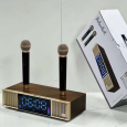 Loa Bluetooth Karaoke Peterhot A133 (Kèm 2 Micro Không Dây)