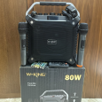 Loa Bluetooth Karaoke W-King K3 (80W, 2 Micro Không Dây)
