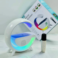 Loa Bluetooth LED Kèm Sạc Không Dây GK-2600 (Kèm 1 Micro Không Dây)