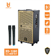 Loa Kéo Di Động Karaoke BD-1280 NEW (Bass 30cm, 2 Micro)