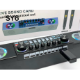 Sound Card SY6 LiveStreams Kèm 2 Micro Tích Hợp Loa SY-6