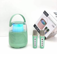 Loa Bluetooth T-908 Kèm 2 Micro Không Dây
