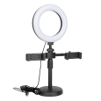 Đèn live/ chụp ảnh để bàn size 16cm 868