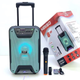 Loa Kéo Di Động KIMISO QS-5807 (Bass 8, 1 Micro Không Dây)
