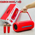 LOA BLUETOOTH BOOMBOX 8000 ( Kèm 2 Micro Không Dây)