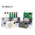 LOA BLUETOOTH KÈM 2 MICRO YS-302
