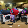 LOA BLUETOOTH BOOMS BOX 4 LED