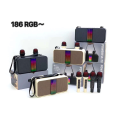 LOA BLUETOOTH KÈM 2 MICRO 186 RGB