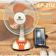 Quạt Năng Lượng Mặt Trời EP-2112 (Tặng Kèm 2 Đèn LED)